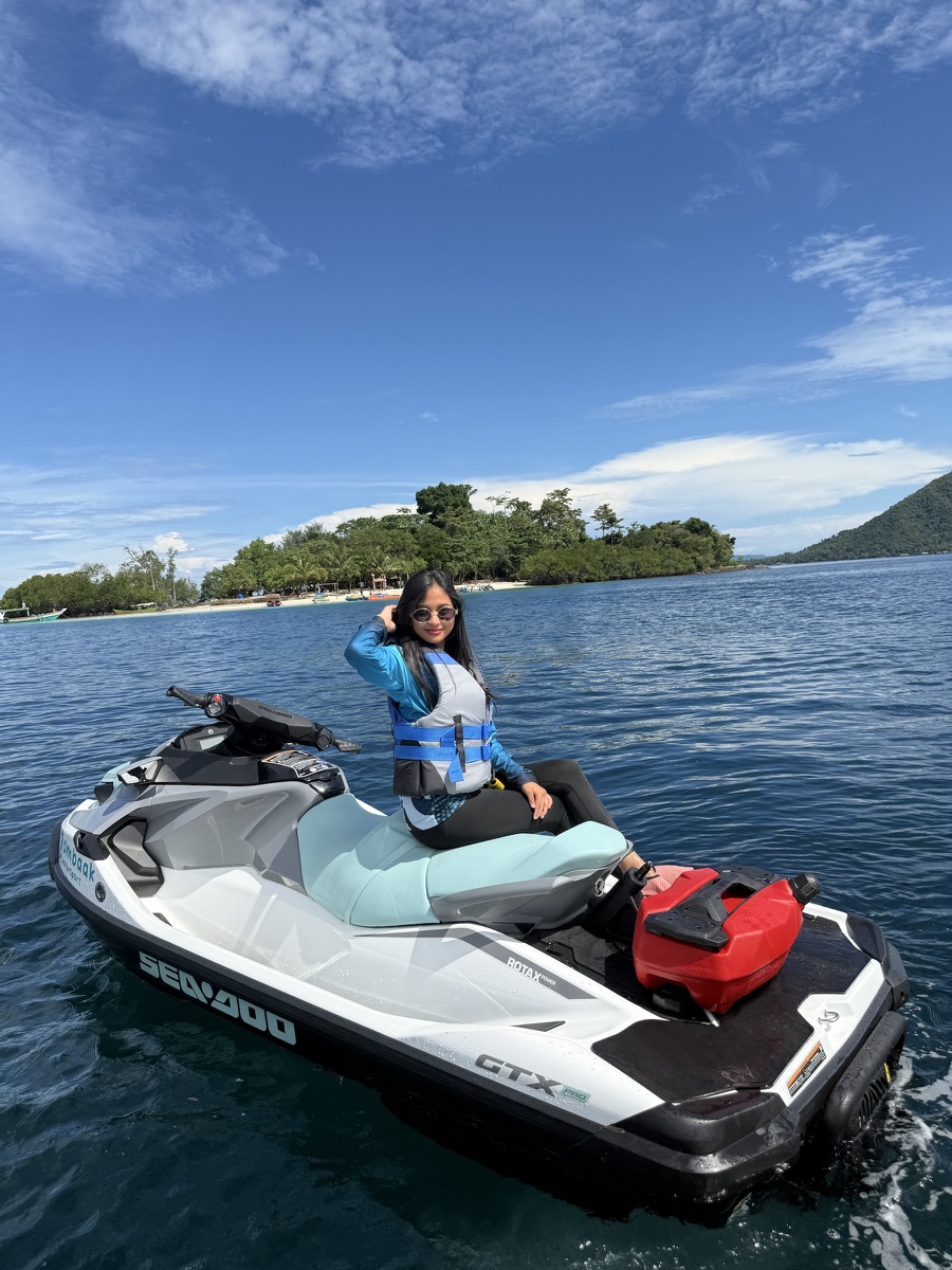 Momen peserta bersama jetski Ombaak